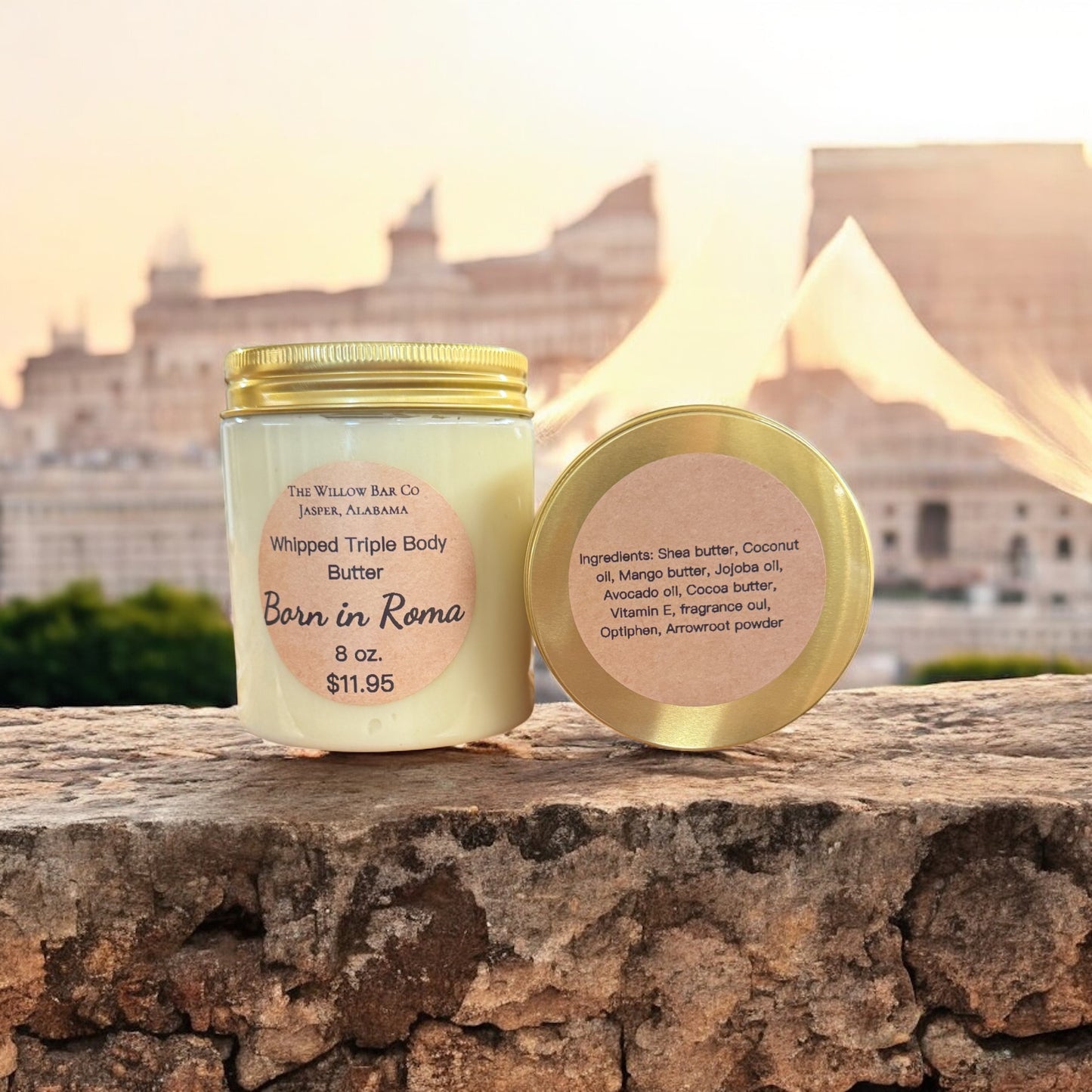 Whipped Triple Body Butter Born in Roma