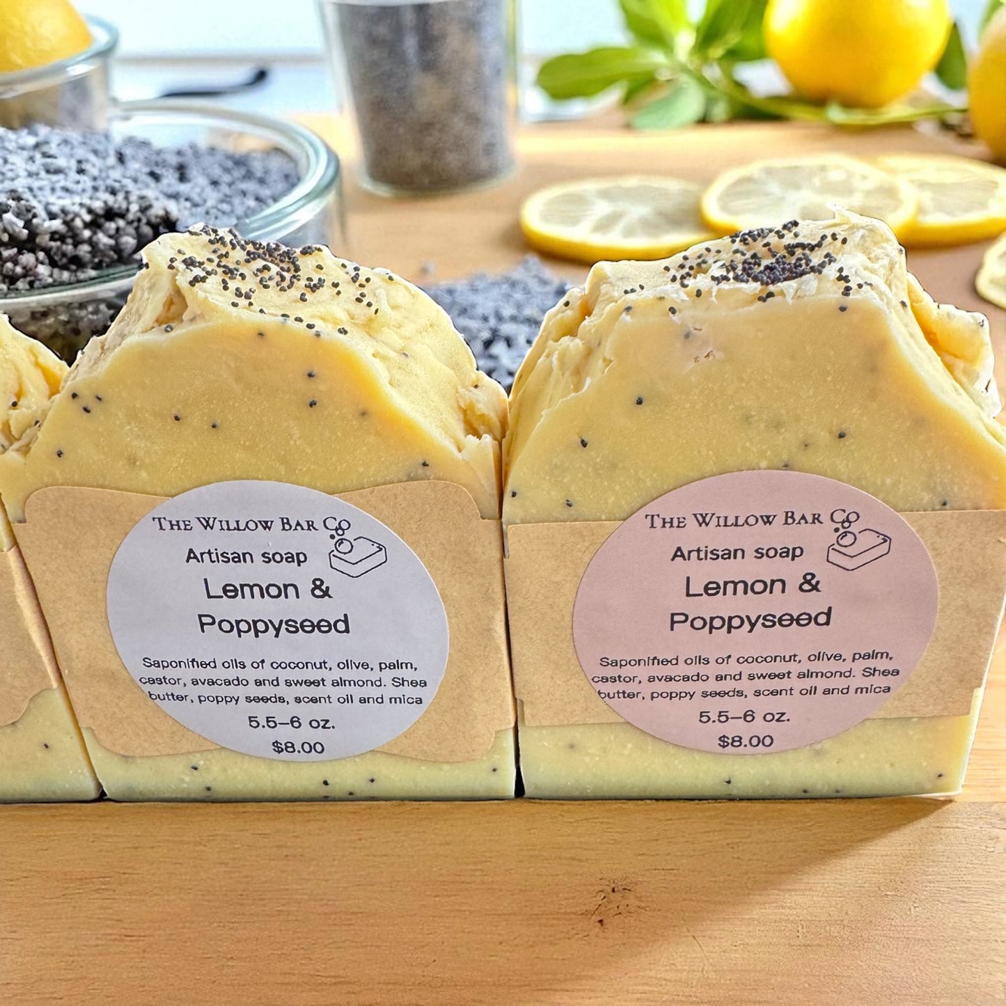 Lemon & Poppyseed 5-6oz