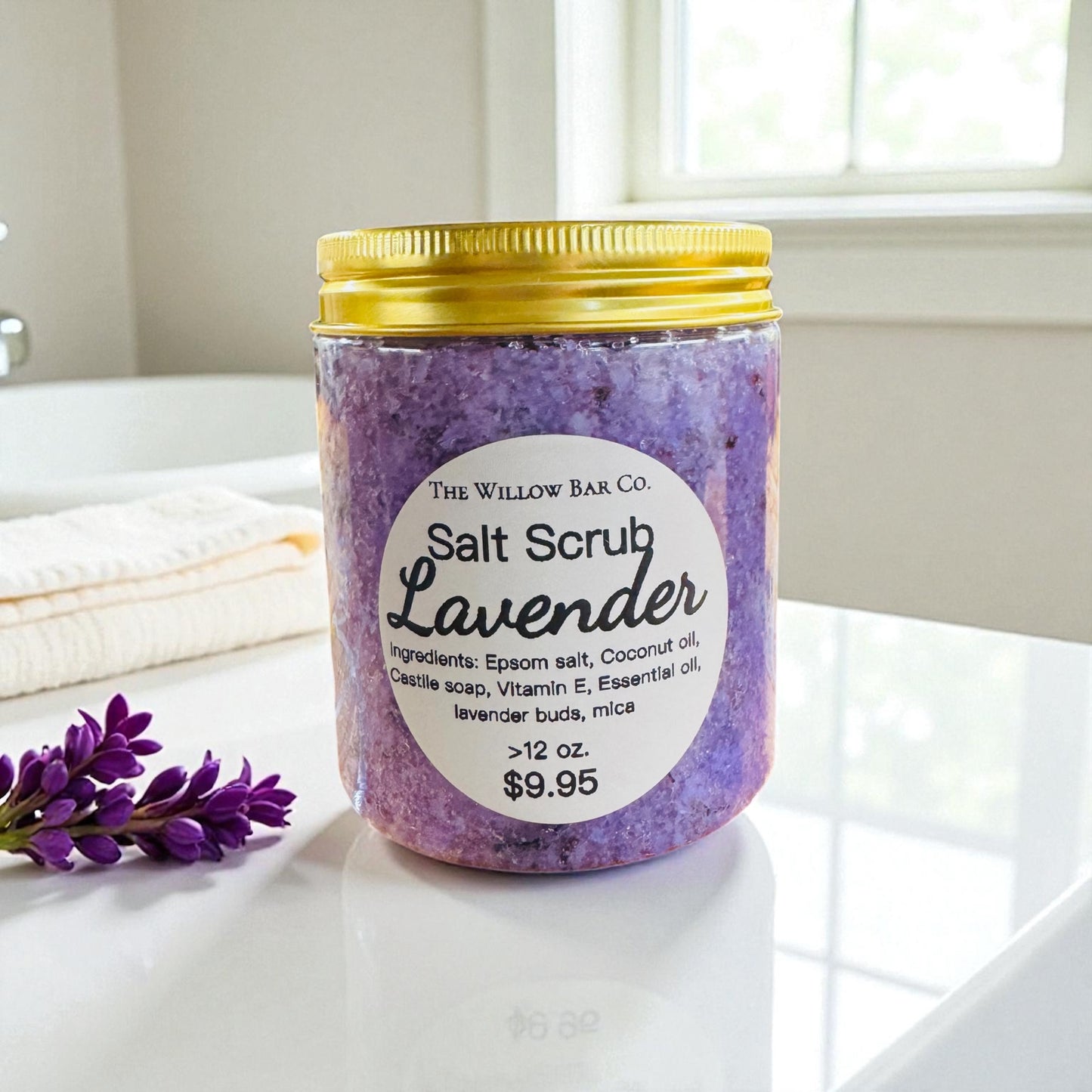 Lavender Salt Scrub