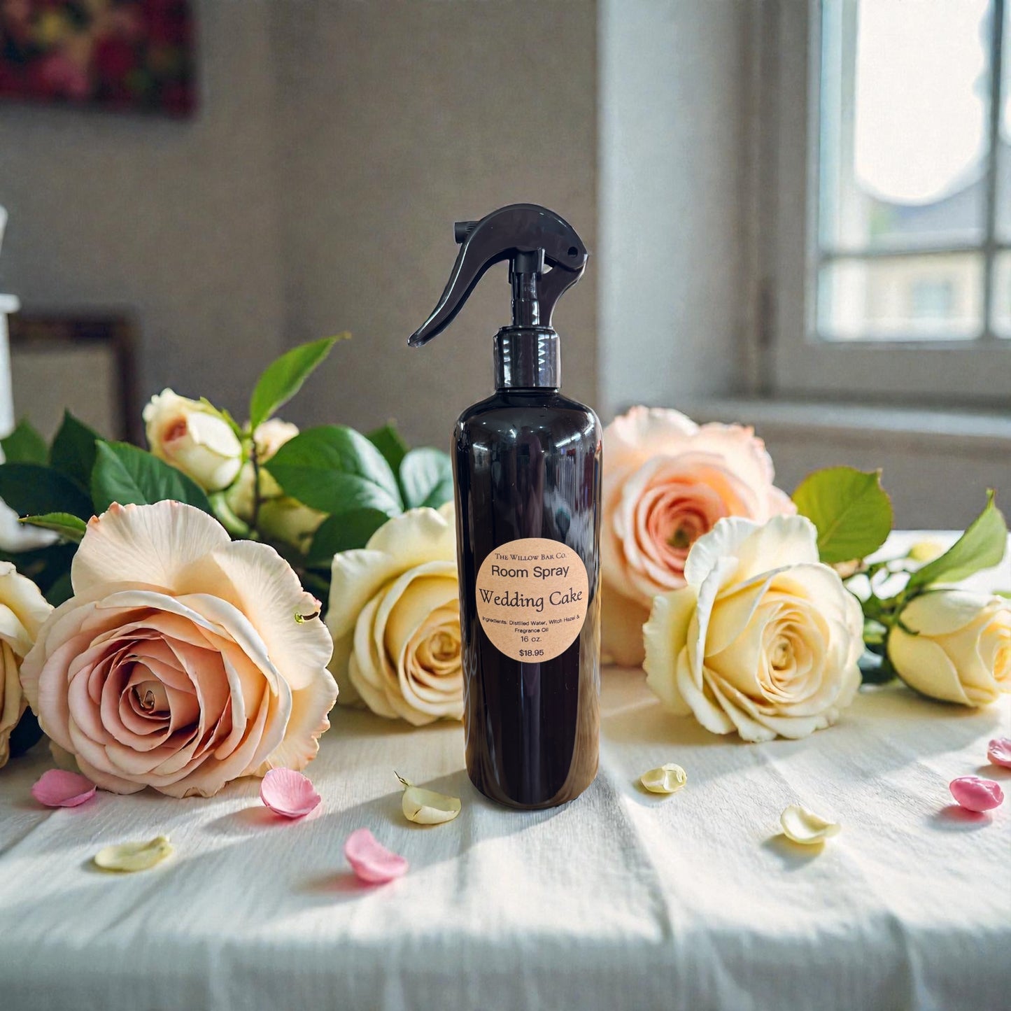 Room Spray. Wedding Cake 16 oz.
