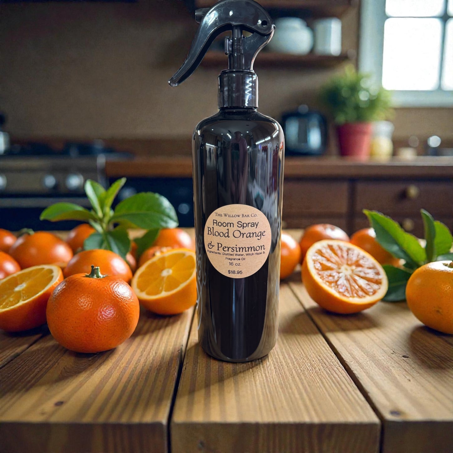 Room Spray. Blood Orange & Persimmon 16 oz.