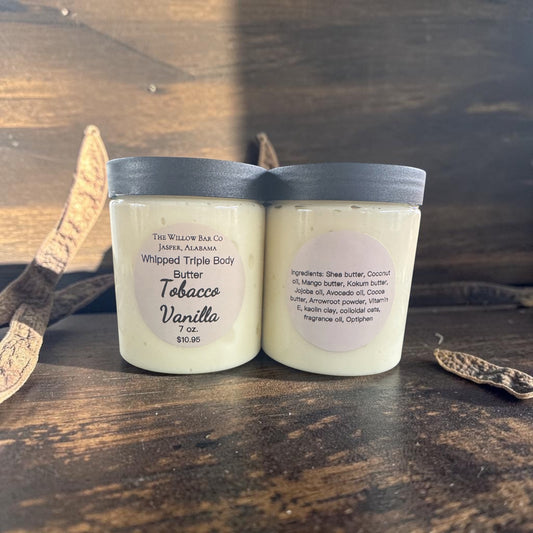 Tobacco Vanilla Triple Body Butter 7 oz.