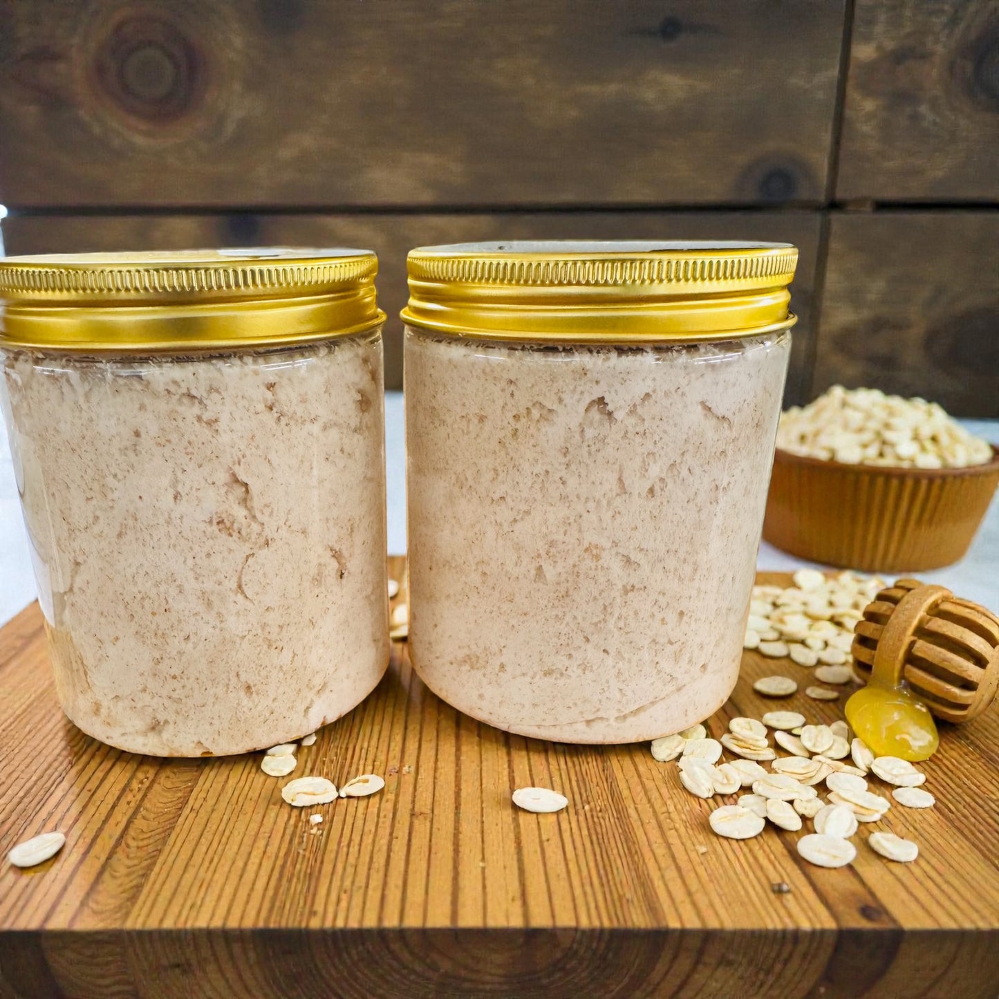 Whipped Soap. Honey, Butter & Oats