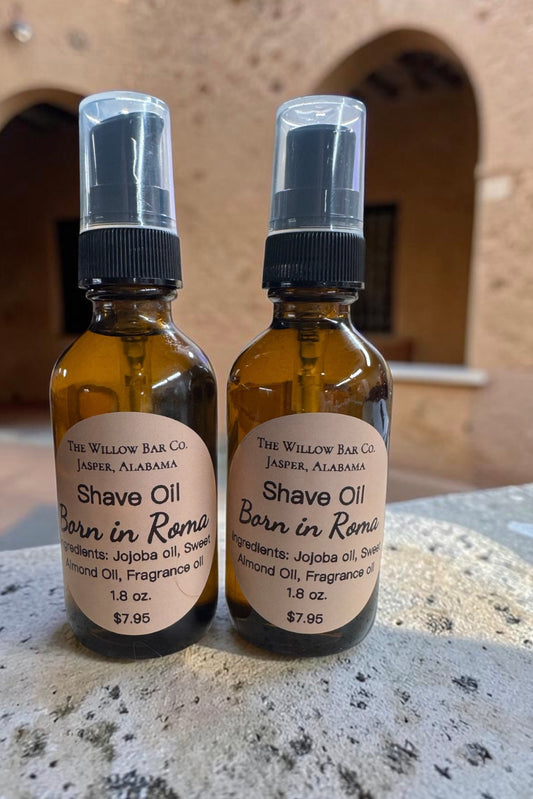 Shave 🪒 oil. Born in Roma. 1.8 oz.
