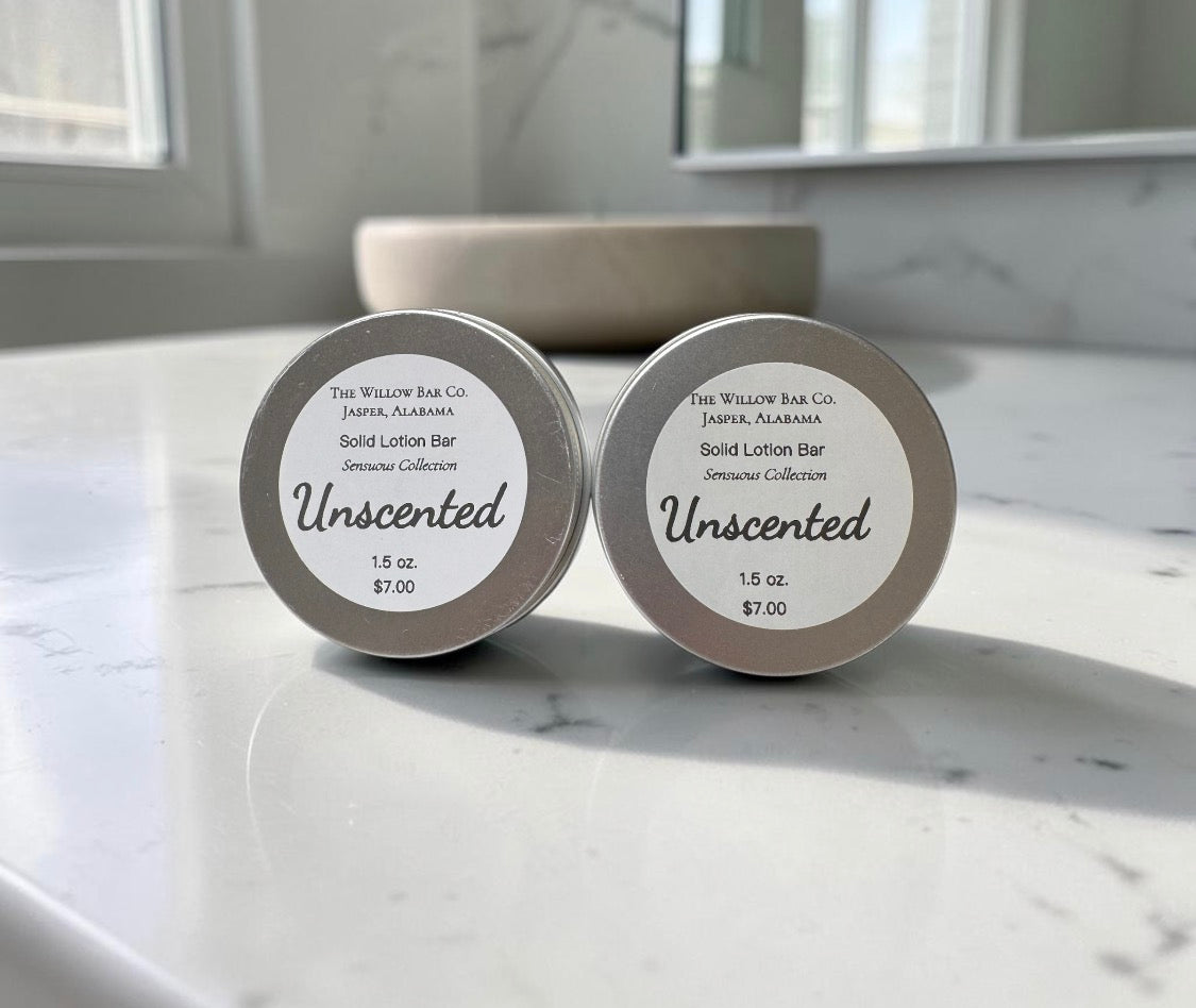 Solid Lotion Bar, Sensual Collection, Unscented