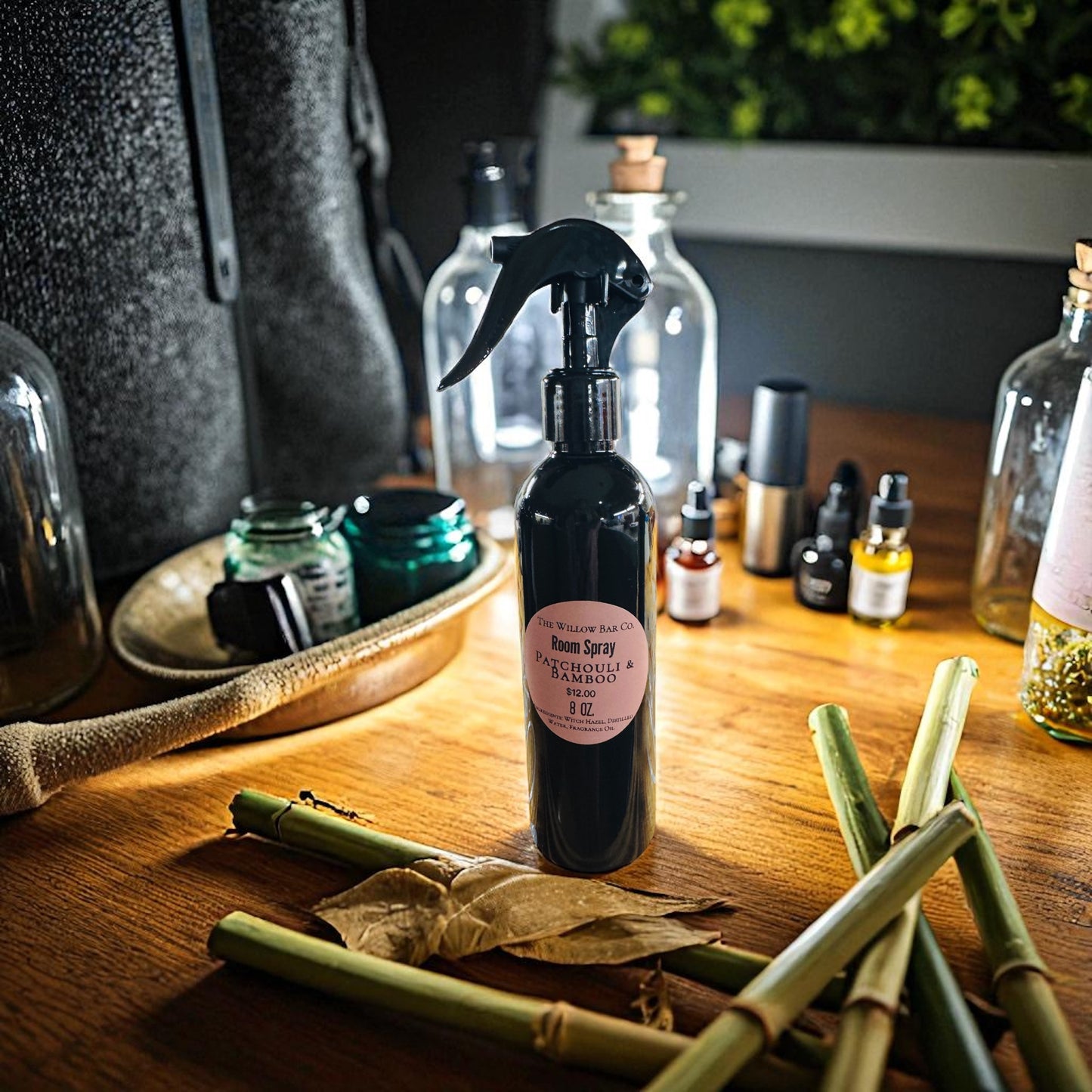 Patchouli & Bamboo Room Spray 8oz