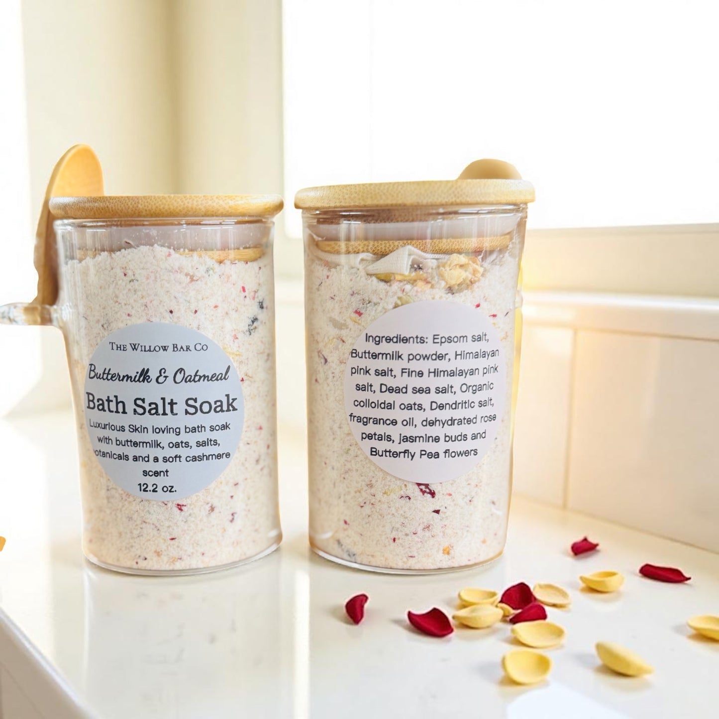 Buttermilk & Oatmeal Salt Bath Soak 12.2 oz