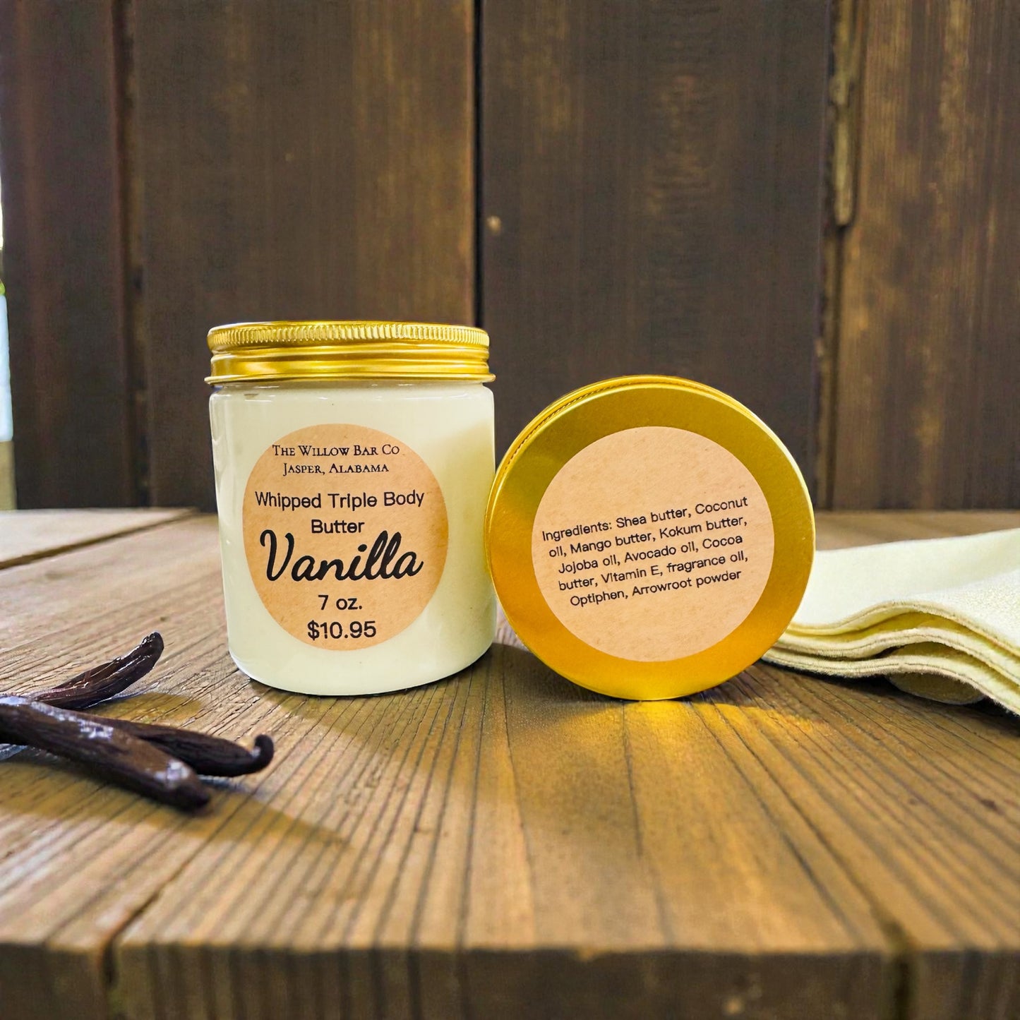 Whipped Triple Body Butter in Vanilla