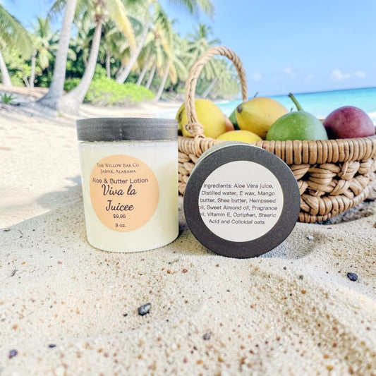 Aloe & Butter Lotion in Viva la Juicee