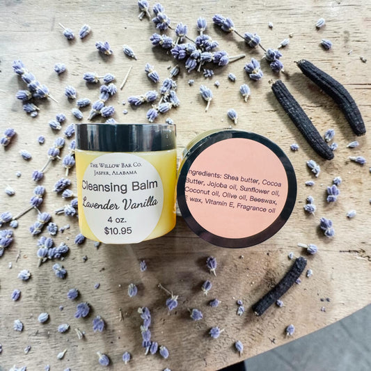 Facial Cleansing Balm in Lavender Vanilla 4 oz.