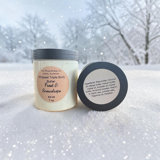 Frost and Snowdrops Triple Body Butter 7 oz.
